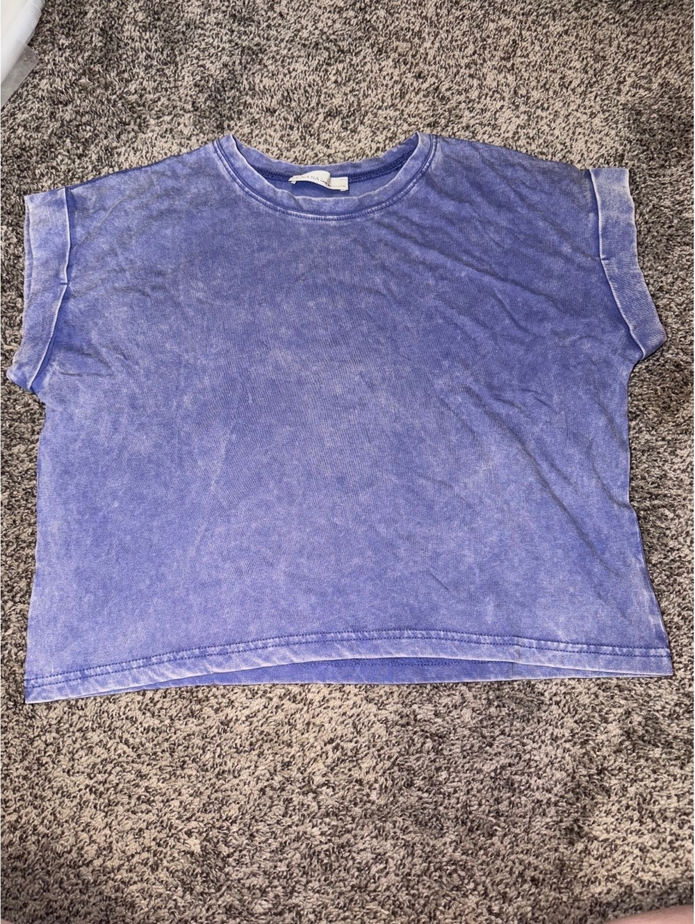 Zenana Women's Short Sleeve Cotton T-Shirt, Size Small, Blue 0004